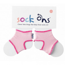 Sock ons baby pink